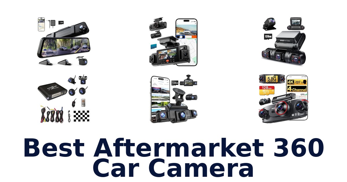 Best Aftermarket 360 Car Camera