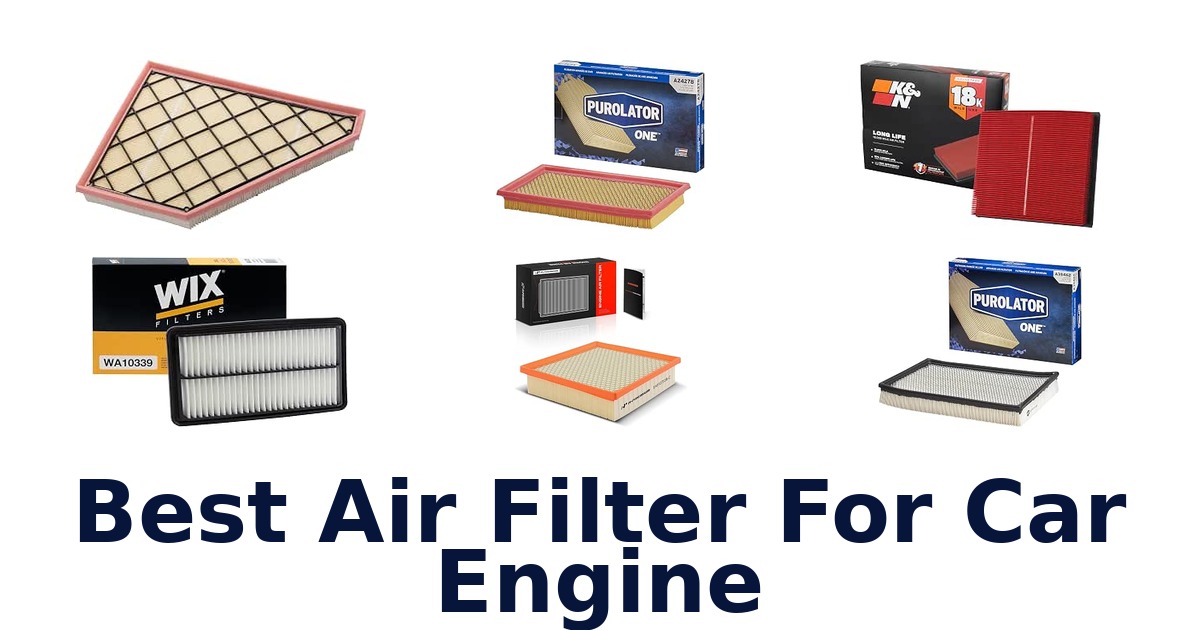 Best Air Filter For Car Engine