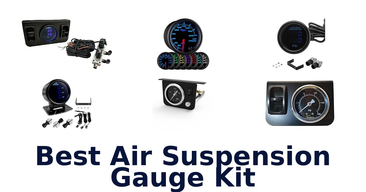 Best Air Suspension Gauge Kit