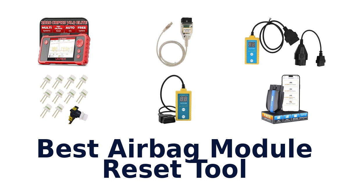 Best Airbag Module Reset Tool