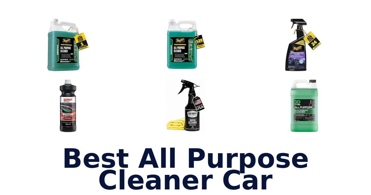 Best All Purpose Cleaner Car
