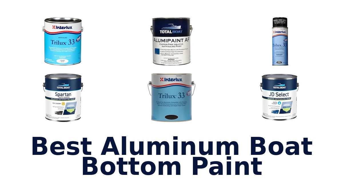 Best Aluminum Boat Bottom Paint