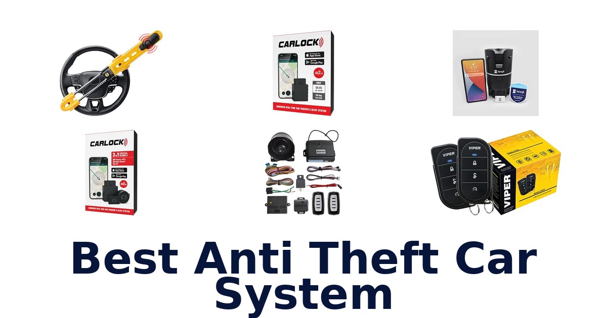 Best Anti Theft Car System