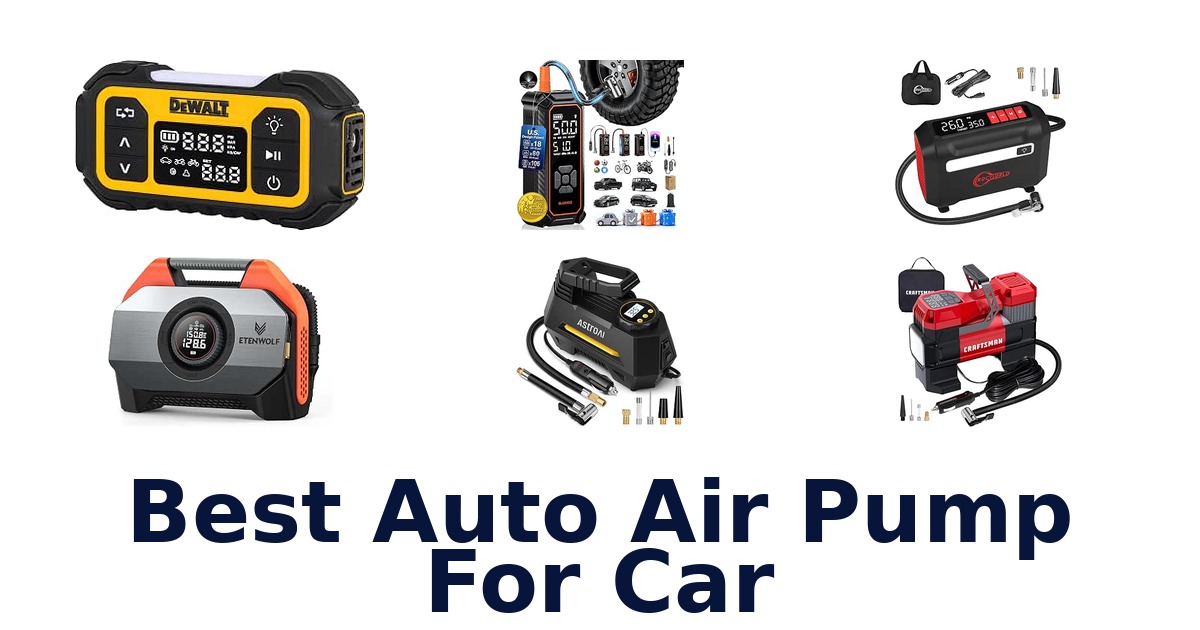 Best Auto Air Pump For Car