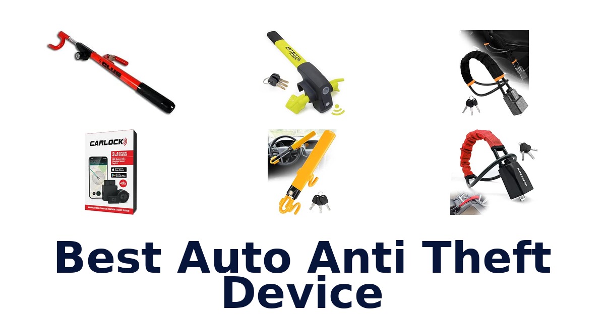 Best Auto Anti Theft Device