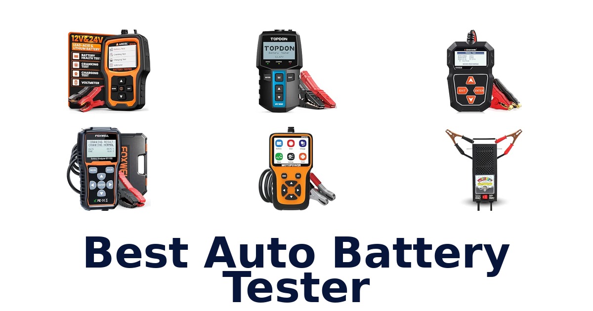 Best Auto Battery Tester