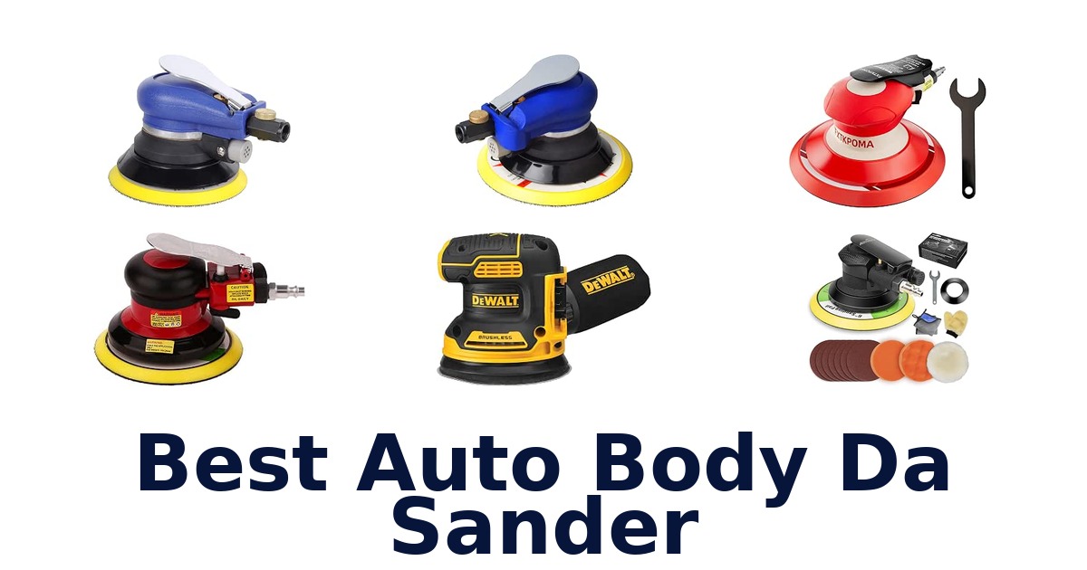 Best Auto Body Da Sander