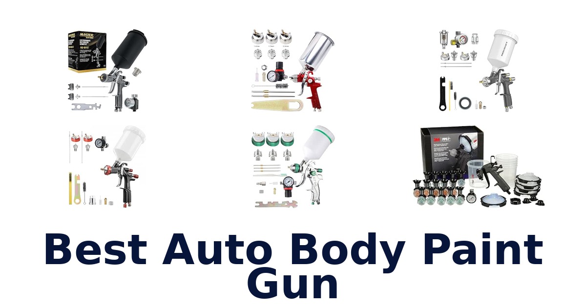 Best Auto Body Paint Gun