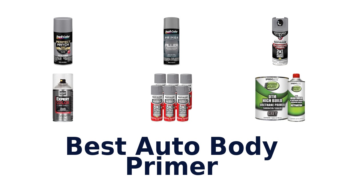 Best Auto Body Primer