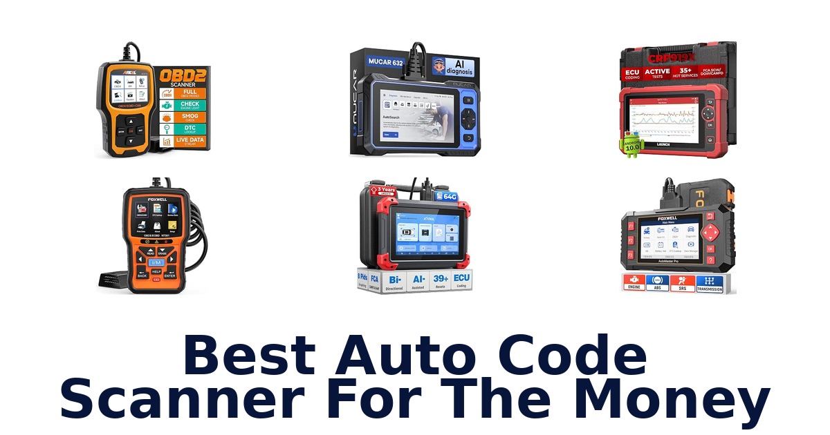 Best Auto Code Scanner For The Money