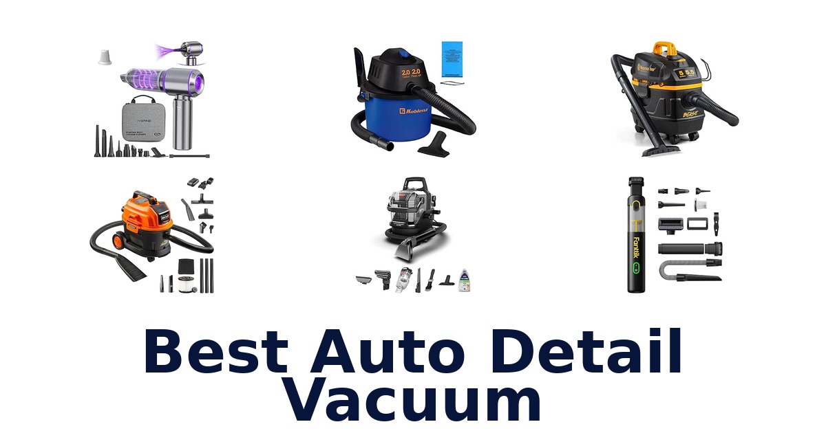 Best Auto Detail Vacuum