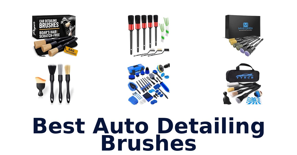 Best Auto Detailing Brushes