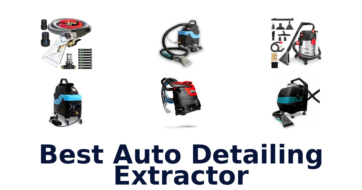 Best Auto Detailing Extractor