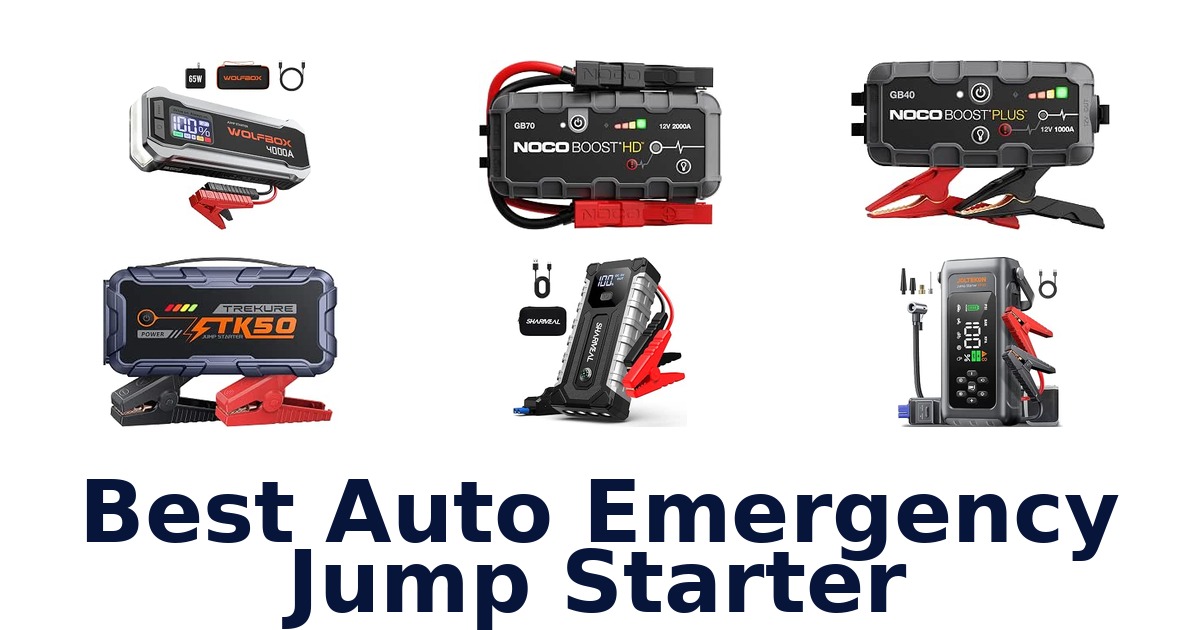 Best Auto Emergency Jump Starter