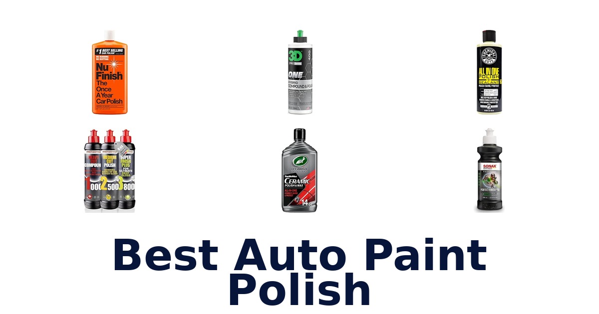 Best Auto Paint Polish