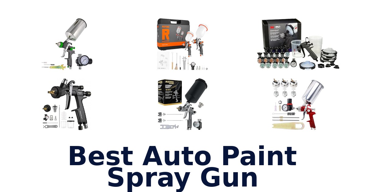 Best Auto Paint Spray Gun