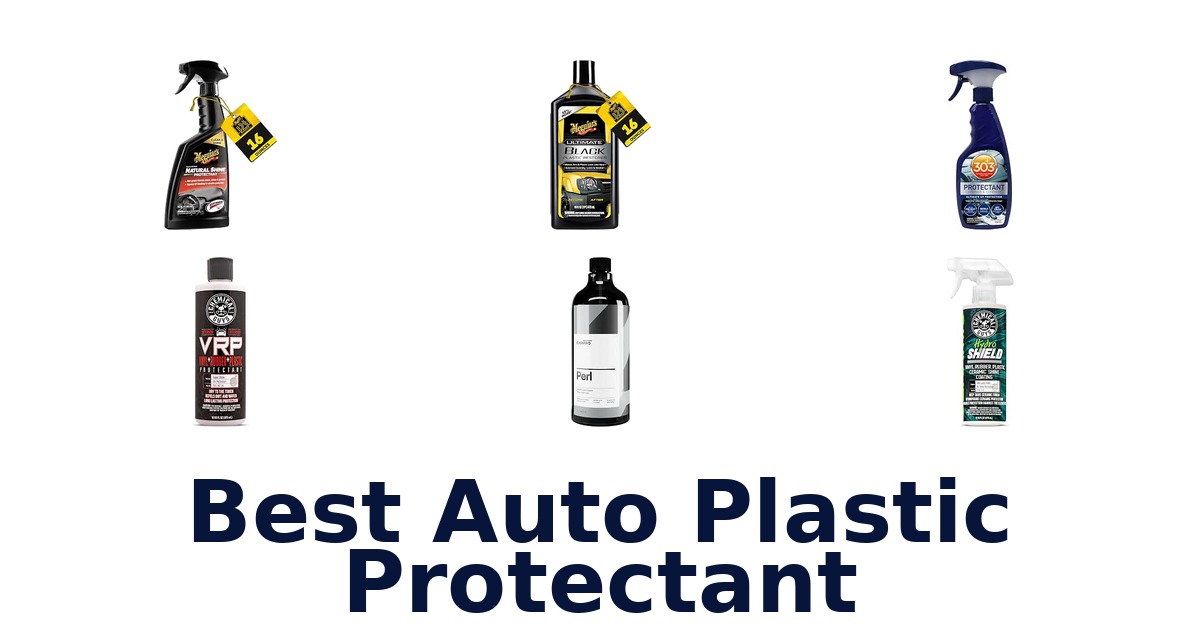 Best Auto Plastic Protectant