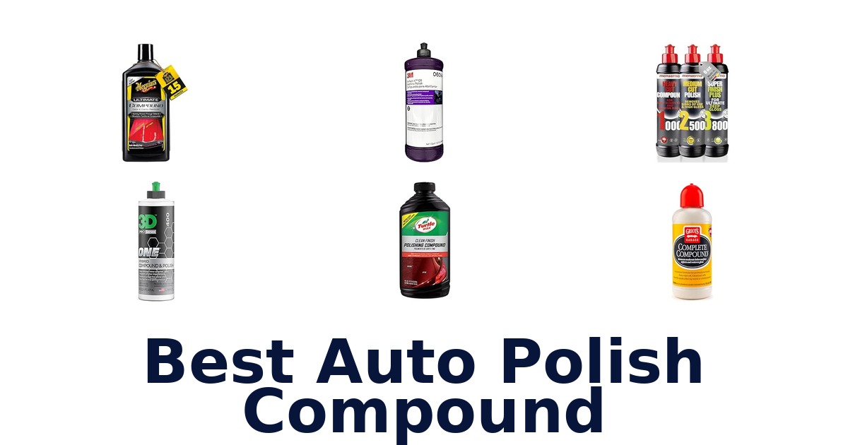 Best Auto Polish Compound