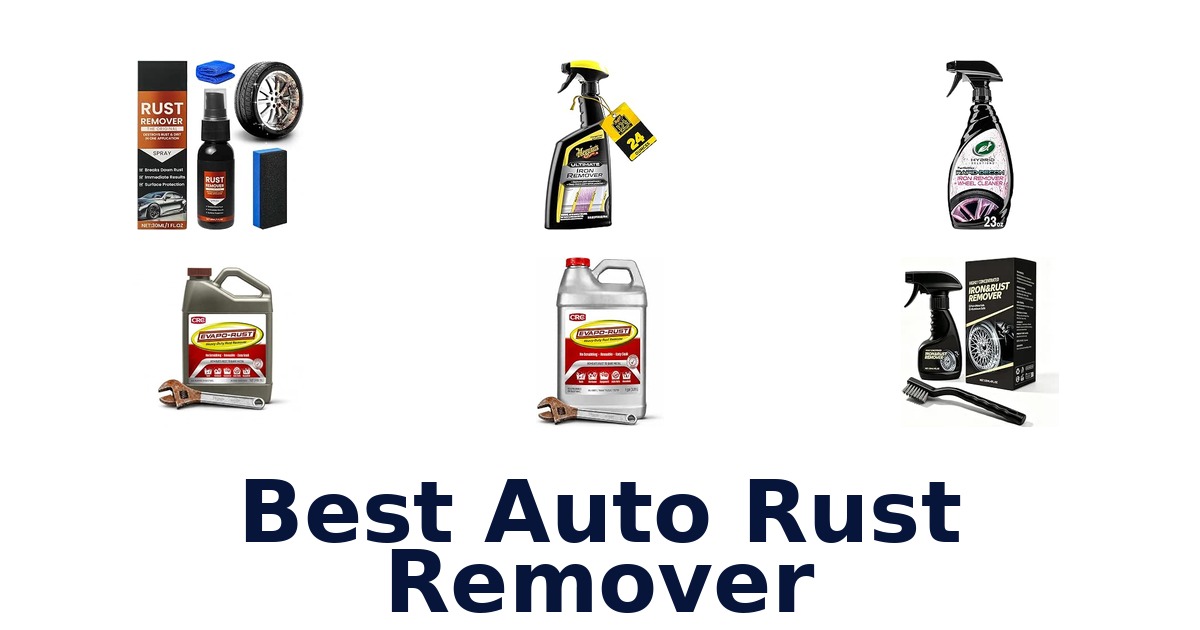 Best Auto Rust Remover