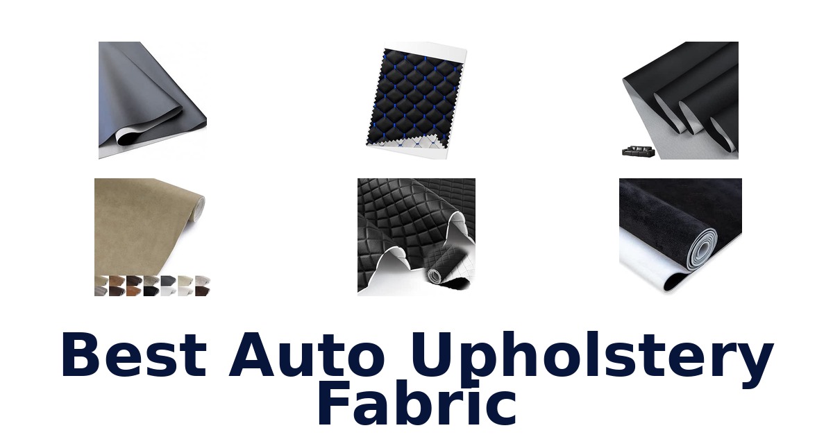 Best Auto Upholstery Fabric