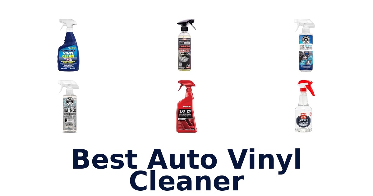 Best Auto Vinyl Cleaner