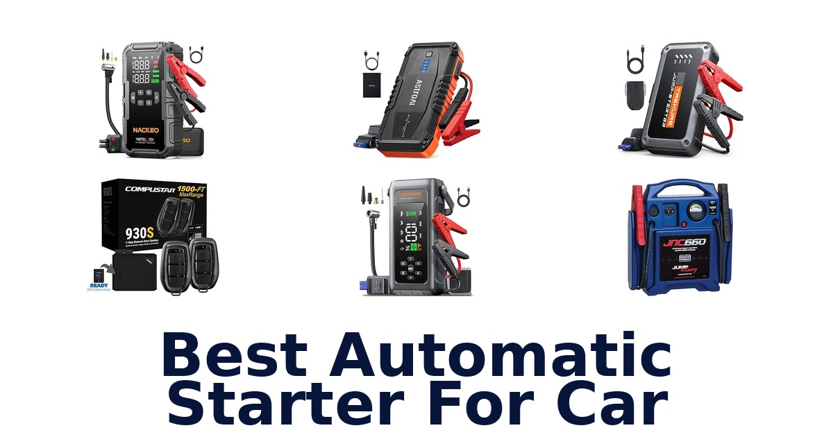 Best Automatic Starter For Car