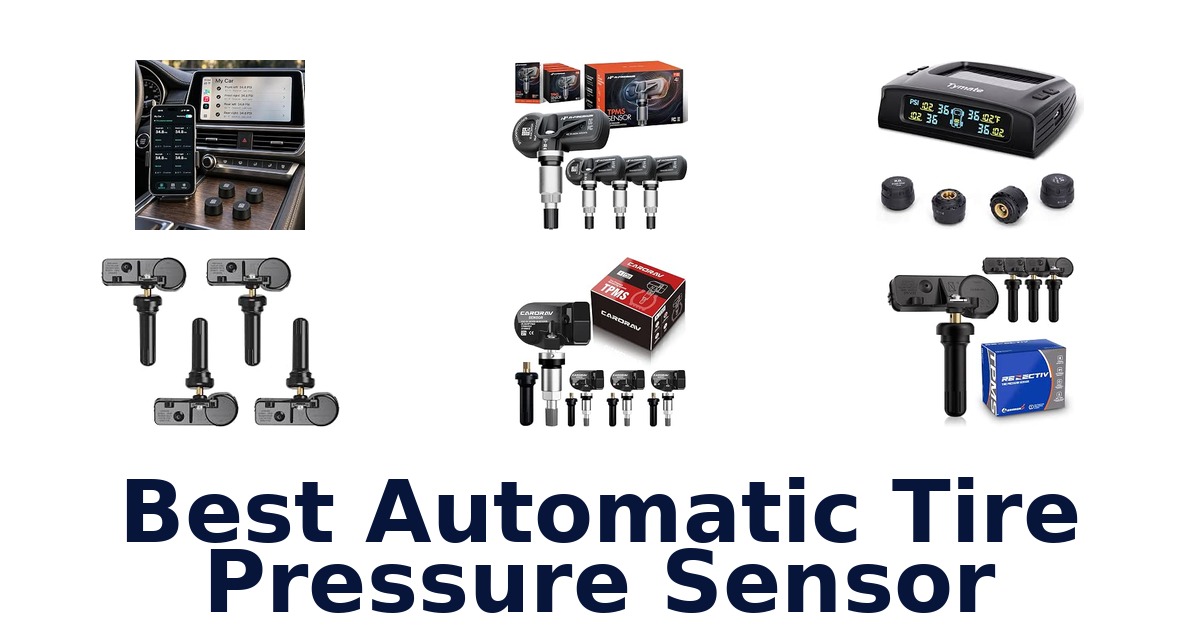 Best Automatic Tire Pressure Sensor
