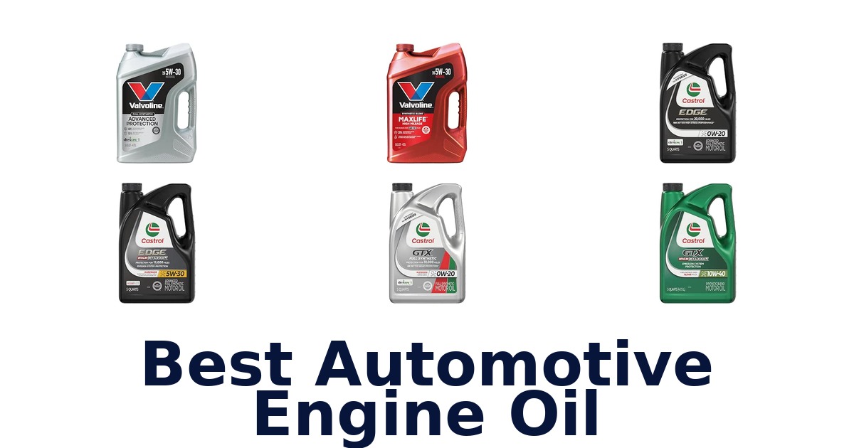Best Automotive Engine Oil