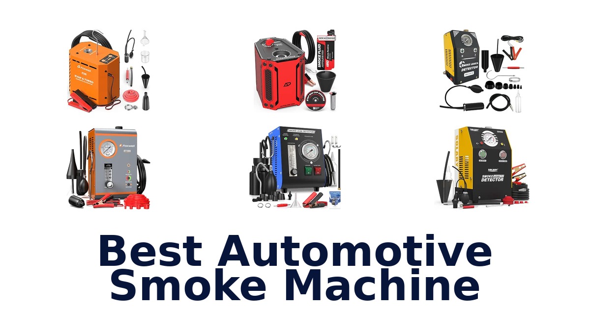 Best Automotive Smoke Machine