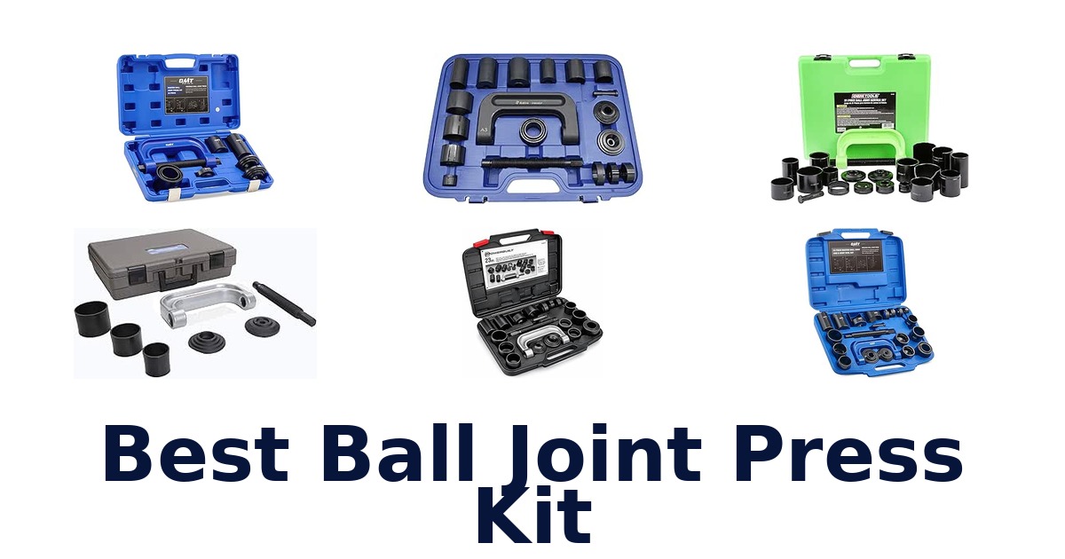 Best Ball Joint Press Kit