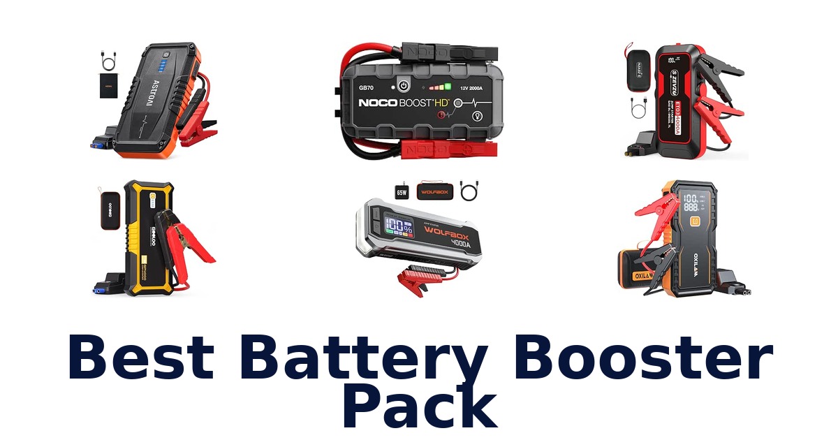 Best Battery Booster Pack