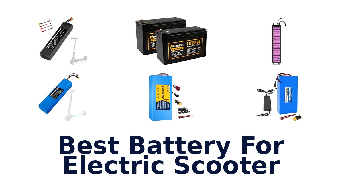 Best Battery For Electric Scooter