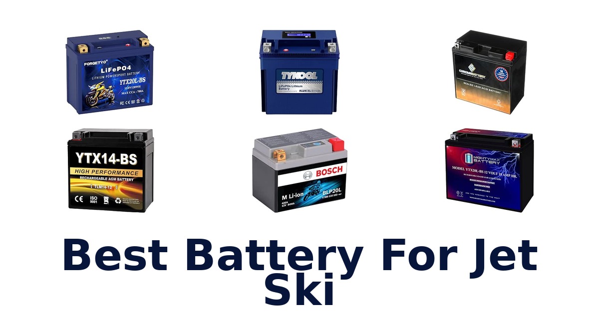 Best Battery For Jet Ski