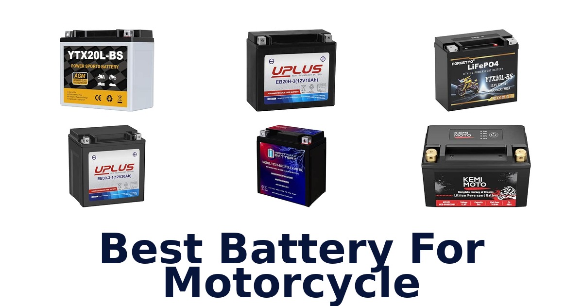 Best Battery For Motorcycle