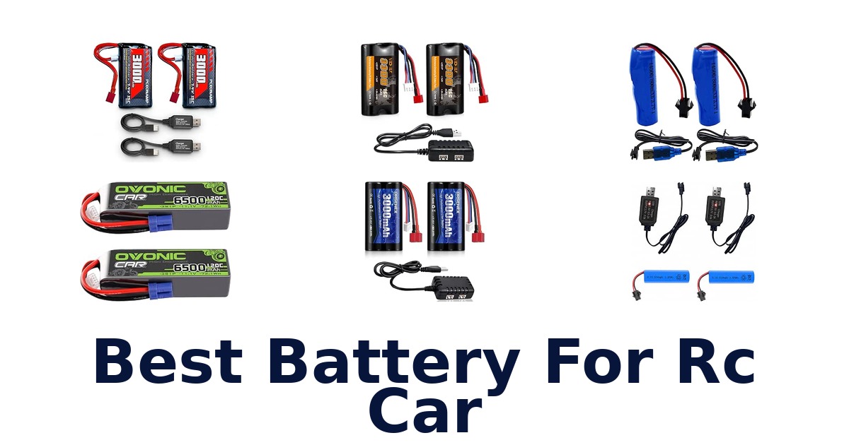 Best Battery For Rc Car