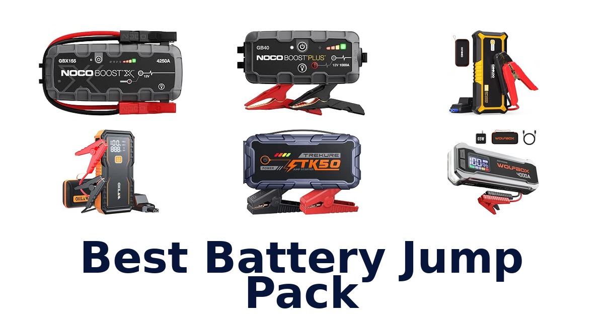 Best Battery Jump Pack