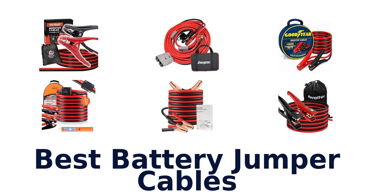 Best Battery Jumper Cables