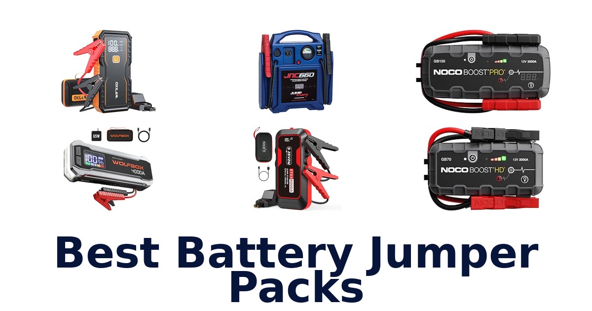Best Battery Jumper Packs