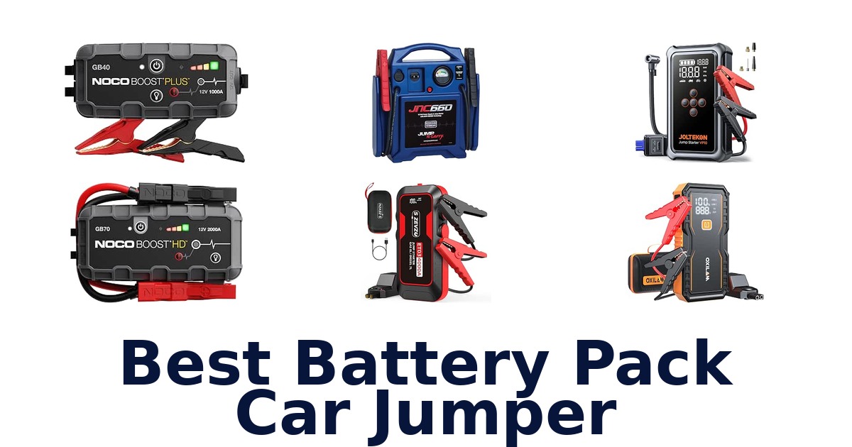 Best Battery Pack Car Jumper