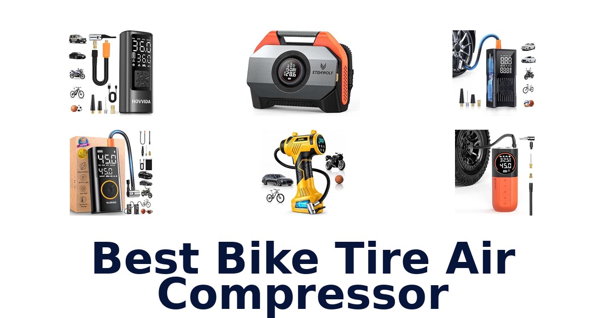 Best Bike Tire Air Compressor