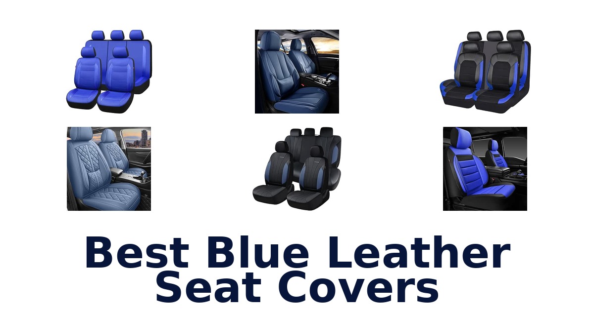 Best Blue Leather Seat Covers