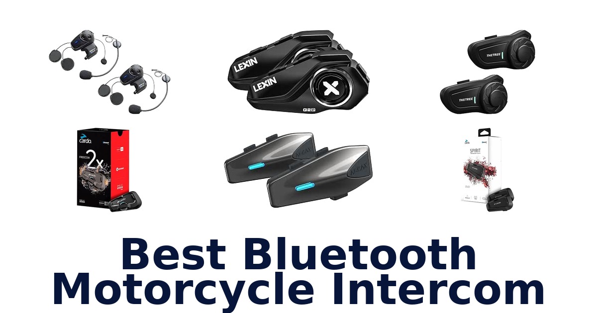 Best Bluetooth Motorcycle Intercom