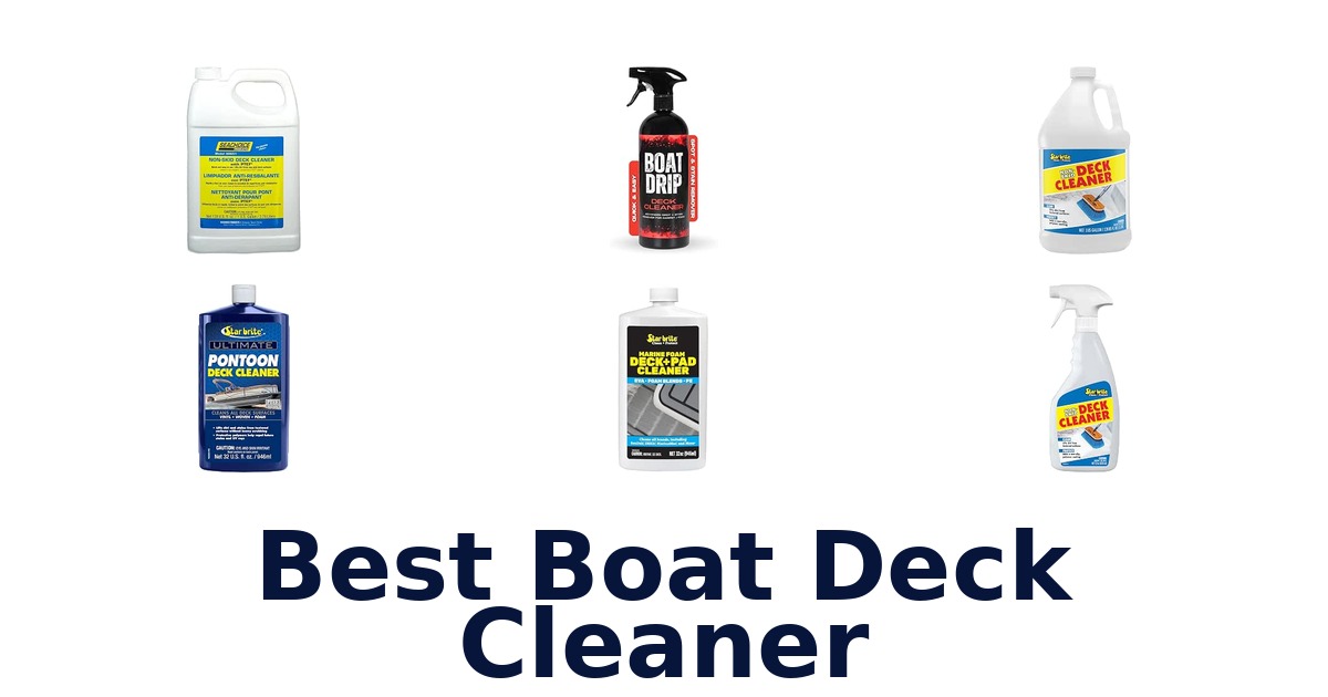 Best Boat Deck Cleaner