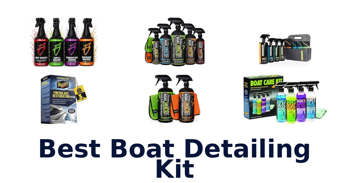 Best Boat Detailing Kit