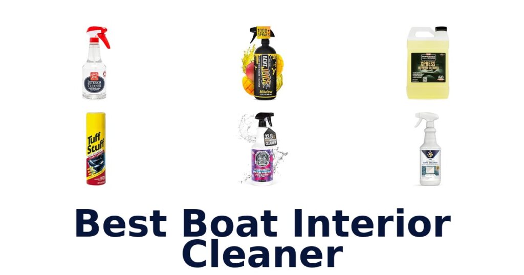 Best Boat Interior Cleaner