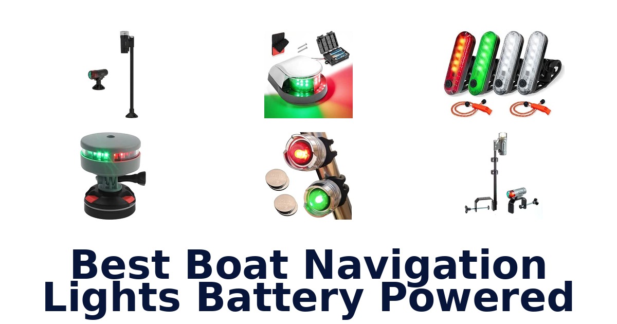 Best Boat Navigation Lights Battery Powered
