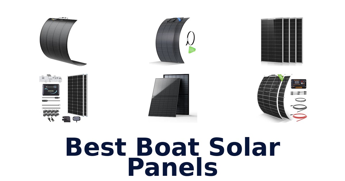 Best Boat Solar Panels