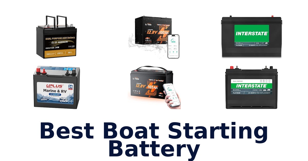 Best Boat Starting Battery