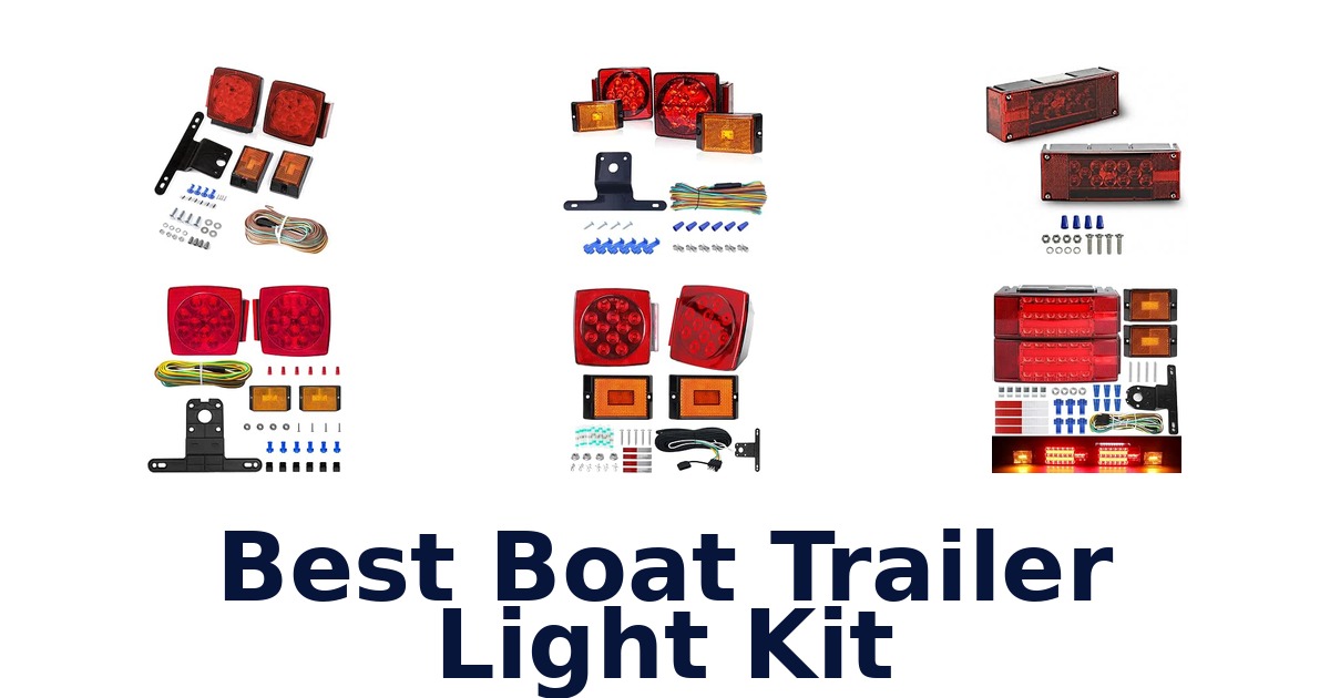 Best Boat Trailer Light Kit