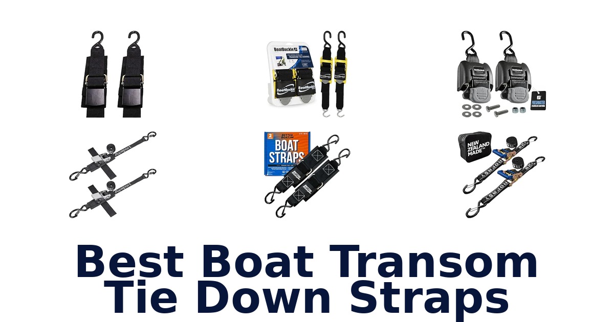 Best Boat Transom Tie Down Straps